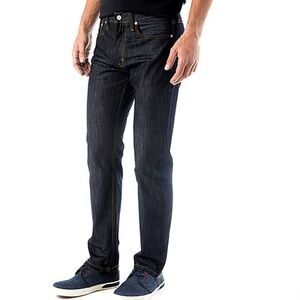 Levi’s Men’s 513 Dark Wash Slim Straight Leg Size 38x30